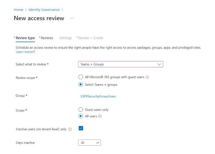Azure Active Directory - New Access Review Dashboard