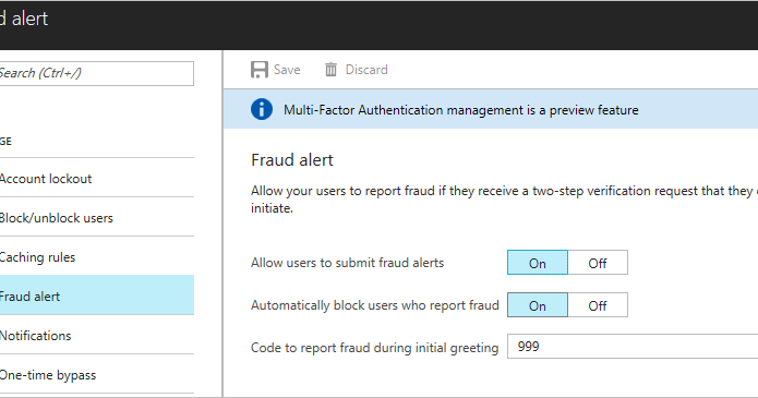 Two-Step Verification for Fraud Alert