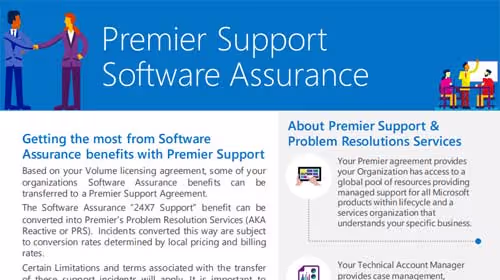 Software Assurance at a Glance - datasheet (PDF)