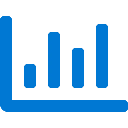 Bar chart icon
